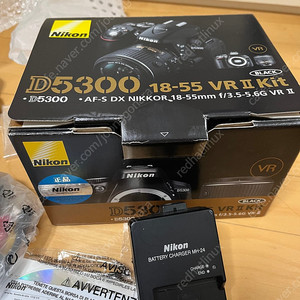 D5300 + 18-55 vr2 렌즈킷 풀박스