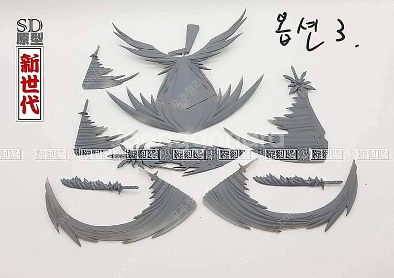 SD건담 레진 프라 완성품 판매 합니다.--7