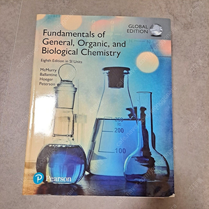 Fundamentals of general 식품영양 유기화학 전공책