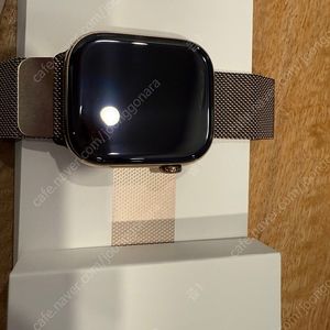 애플워치10 티타늄 골드 46mm , 밀레니즈루프 팝니다