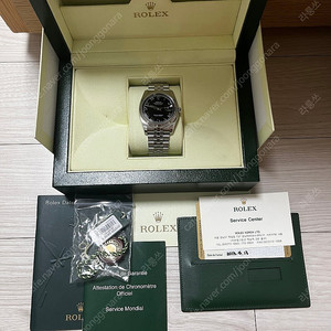 롤렉스 데이저스트36mm 검판 로만 116234