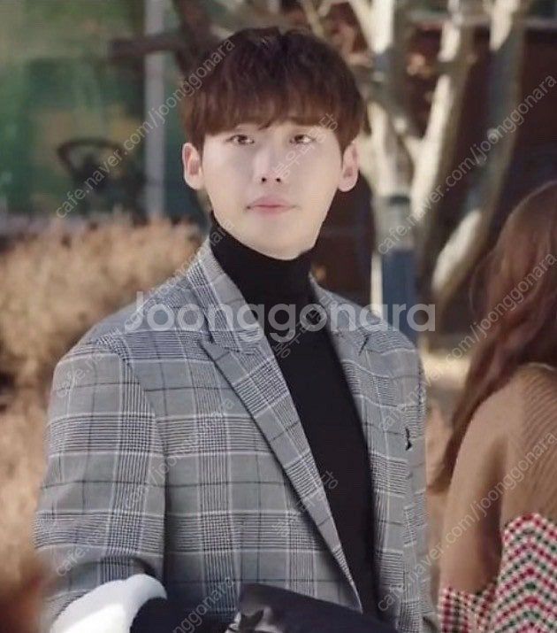 준지 체크 정장 셋업 블레이저+팬츠--0