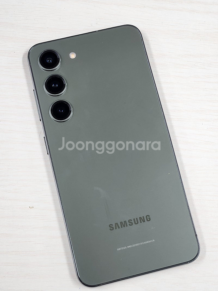 갤럭시S23 그린 256용량 미파손 깨끗한 가성비 꿀매물 떨이 30만 판매해요--2