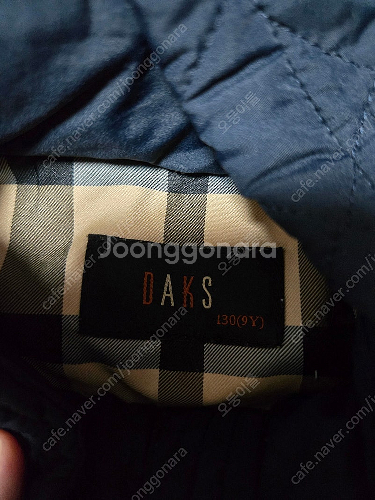 아동 130호 닥스 키즈 오리털 패딩 점퍼 퀄팅자켓 경...--1