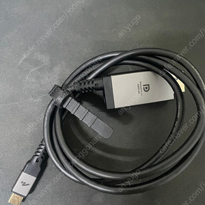 C타입 to DP 1.4 8K DisplayPort PD충전 케이블 1m