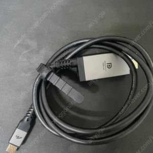 C타입 to DP 1.4 8K DisplayPort PD충전 케이블 1m