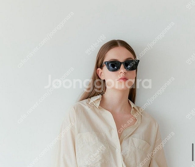 블랙 선글라스 긱시크 새상품 젠몬 아가일--0