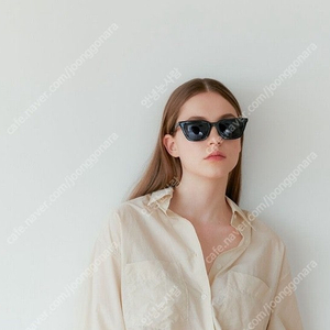 블랙 선글라스 긱시크 새상품 젠몬 아가일