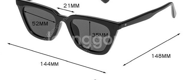 블랙 선글라스 긱시크 새상품 젠몬 아가일--2