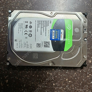 시게이트 3.5인치 2테라 HDD 20,000원 중고