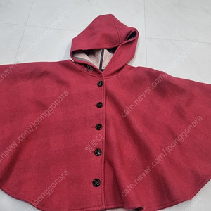 버버리정품 키즈후드케이프