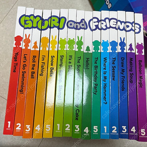 [튼튼영어 베이비리그] 규리앤프렌즈 새책