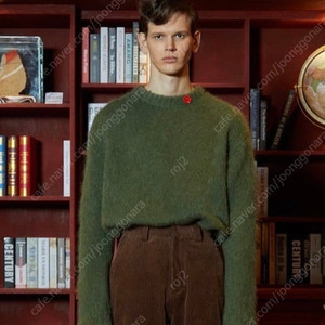 [M] 21FW STU 모헤어 니트 그린 STU OFFICE 이미지