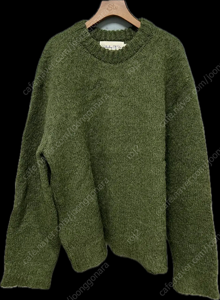 [M] 21FW STU 모헤어 니트 그린 STU OFFICE 이미지