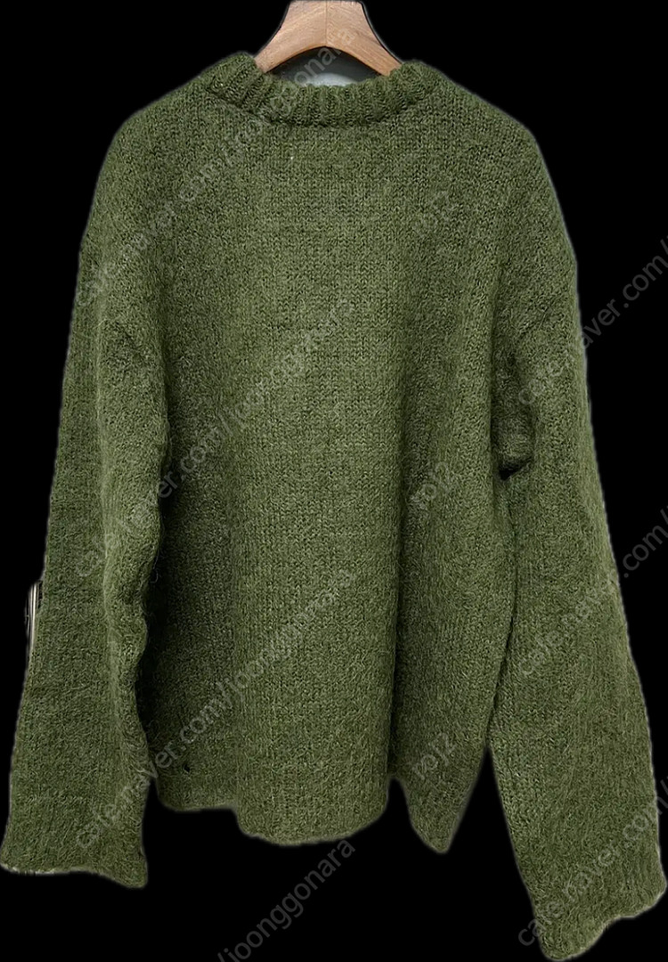 [M] 21FW STU 모헤어 니트 그린 STU OFFICE 이미지