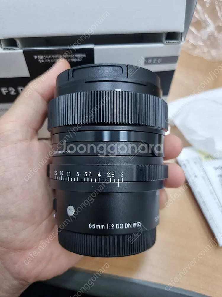시그마 65mmF2 소니풀프용--1