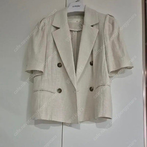 지컷 린넨 자켓 (새상품)