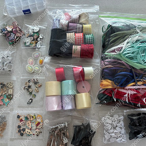 하루만요 이사 급처ㅠ 리본 리본재료 공예재료 완제 지비츠 350개 택포 찐 득템 ㅠㅠ