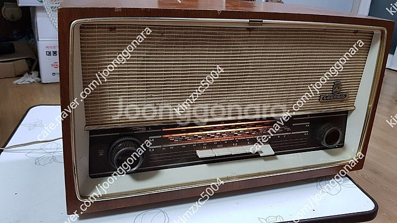 빈티지....독일진공관라디오......그룬딕2500--0