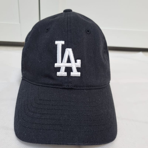 MLB 에이스 언스트럭쳐 볼캡. LA .블랙