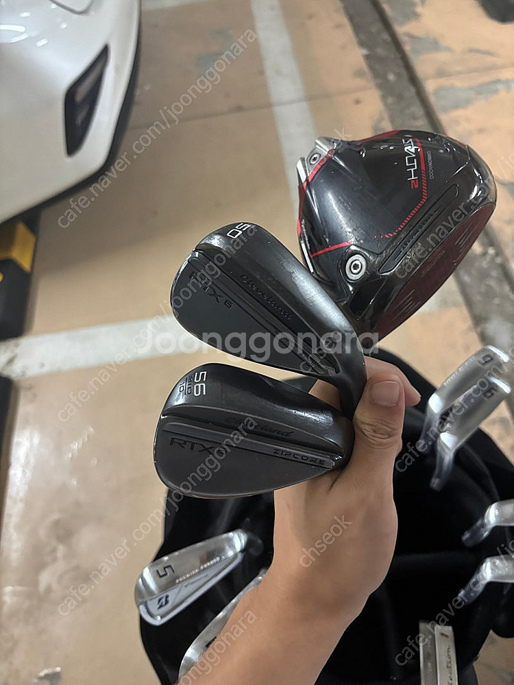 브릿지스톤V300 8세대+클리브랜드 RTX6 집코어 블...--2