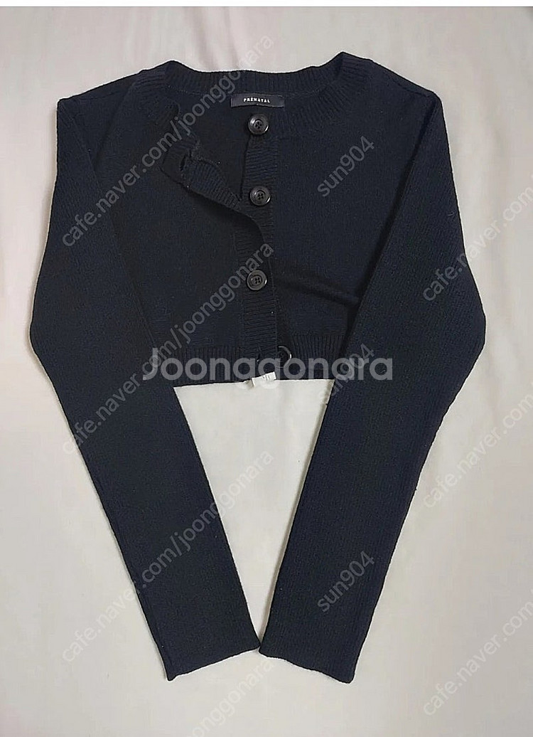 프레나탈임부복 임산부 블랙니트롱원피스세트90사이즈--3