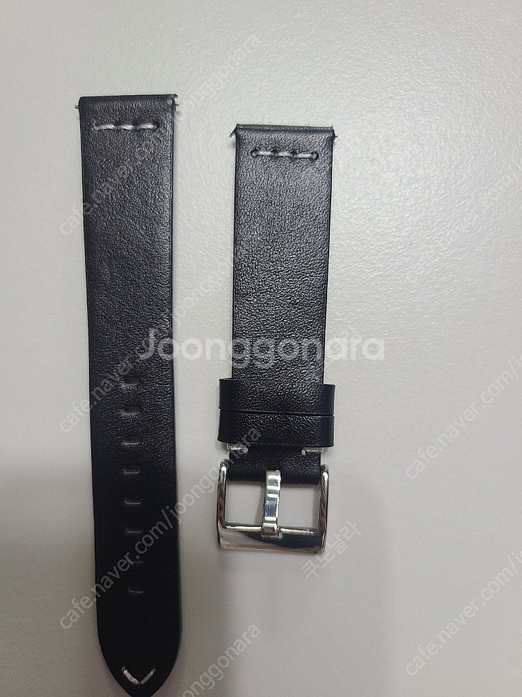 20mm 22mm 가죽 러버 시계 밴드 스트랩--6