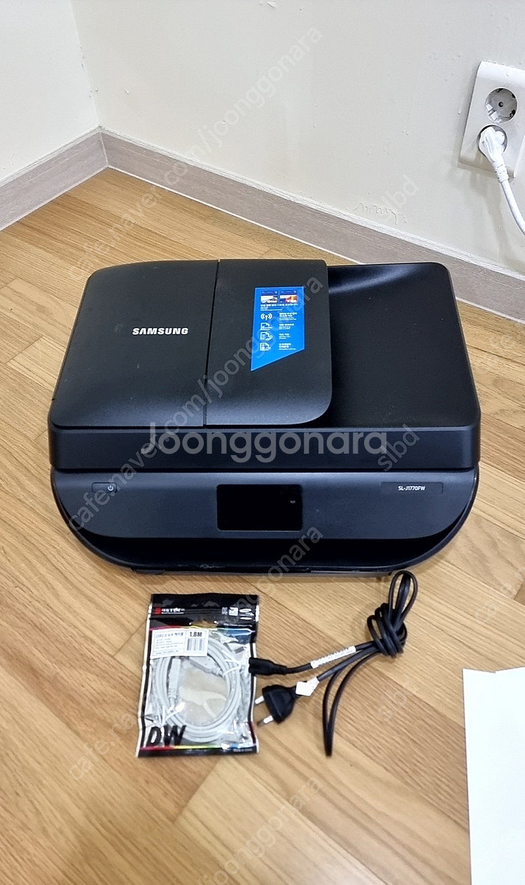 삼성,칼라 팩스복합기 팝니다.(SL-J1770FW)(팩...--0