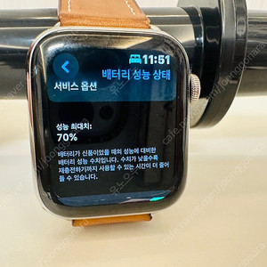 애플워치4 44mm 스테인레스 제품 싸게 팝니다 (풀박스 구성)