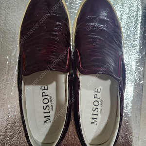 간지 뽀대 남성 미소페 슬립온, 단화, 워커 총3개 일괄 판매(Size 260-265)