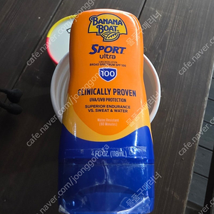 바나나 보트 선크림 SPF100 118mL 백탁현상없음