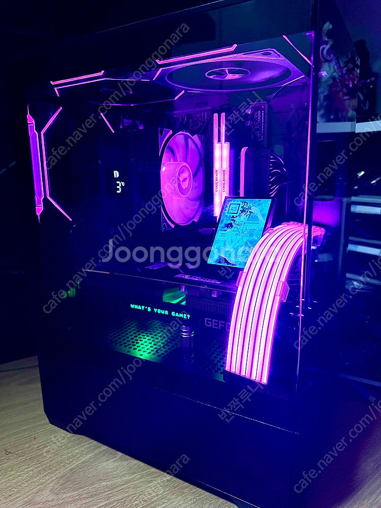 데스크탑 PC 컴퓨터 팝니다. 게이밍·영상편집·블랙 튜...--4