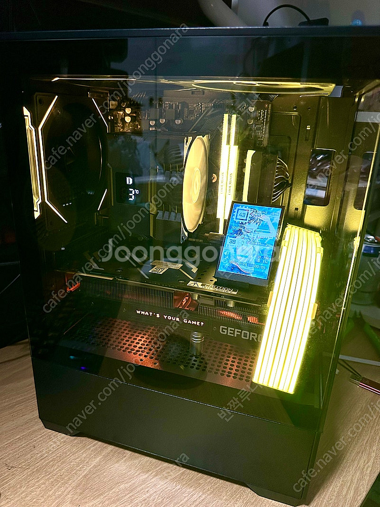 데스크탑 PC 컴퓨터 팝니다. 게이밍·영상편집·블랙 튜...--5