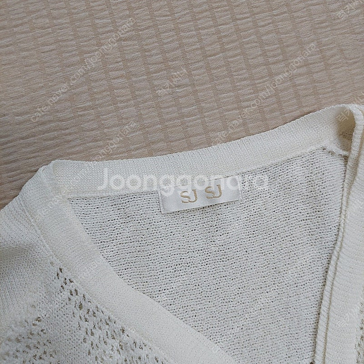한섬 SJSJ 니트 가디건--1
