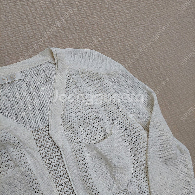 한섬 SJSJ 니트 가디건--2