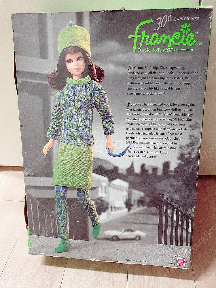 30TH ANNIVERSARY FRANCIE 빈티지 1966 REPRO 바비--8