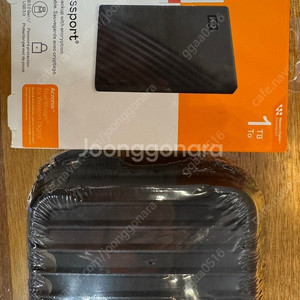 WD My Passport 외장하드(1TB)+케이스