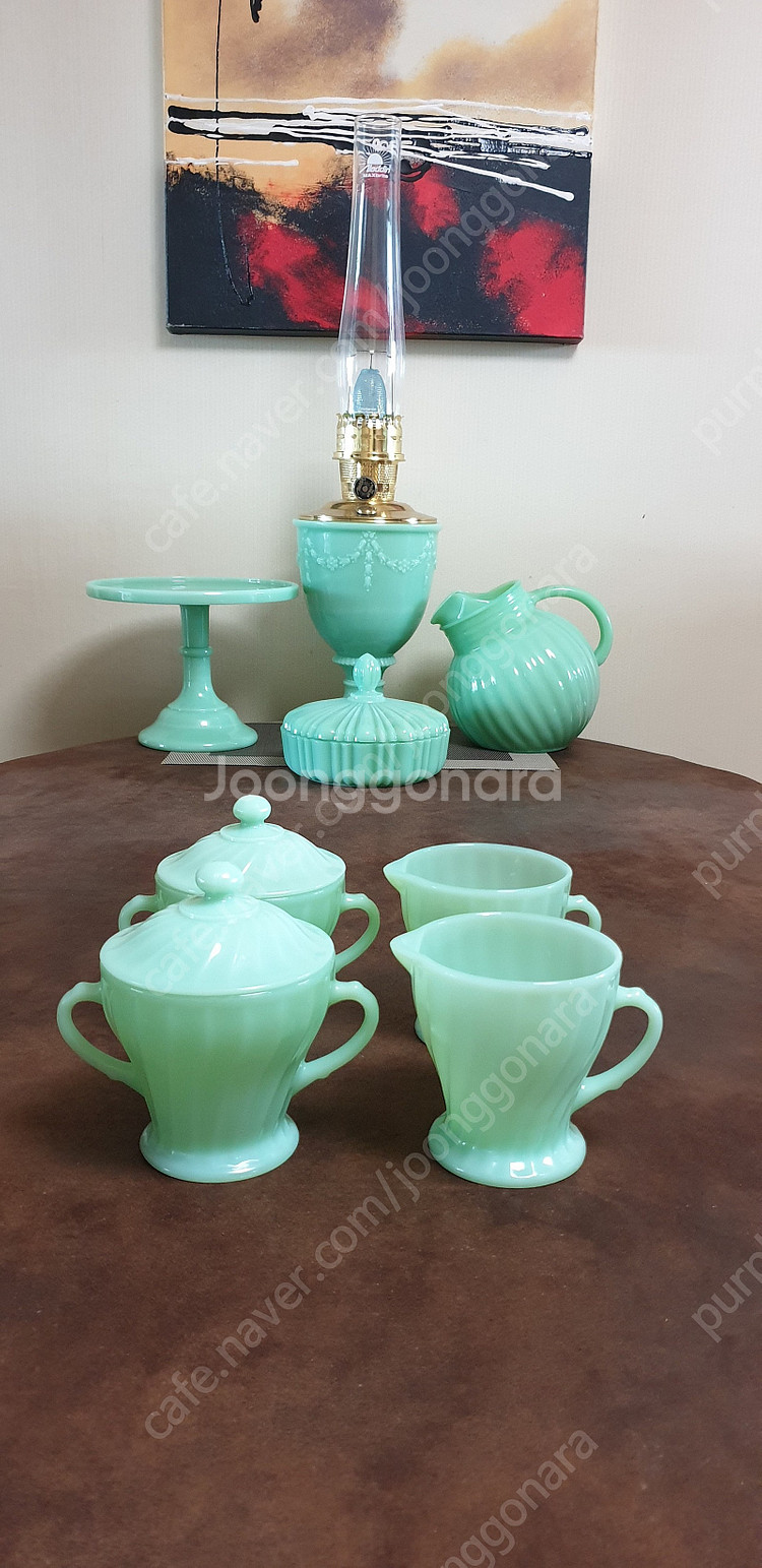 빈티지 파이어킹 제디트 찻잔세트종류 분양--4