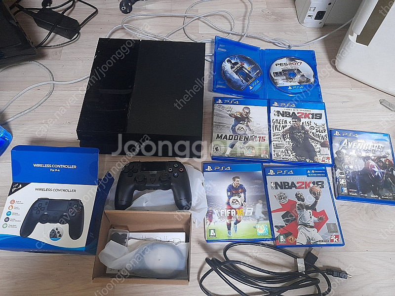 대구 - 플스4/PS4게임기세트 (게임타이틀7개, 클론...--0