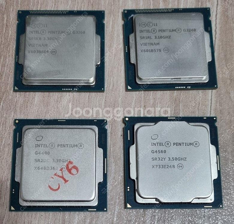 인텔 CPU 들 정리~~~~~~~~~~~~~~ 우체국택...--0