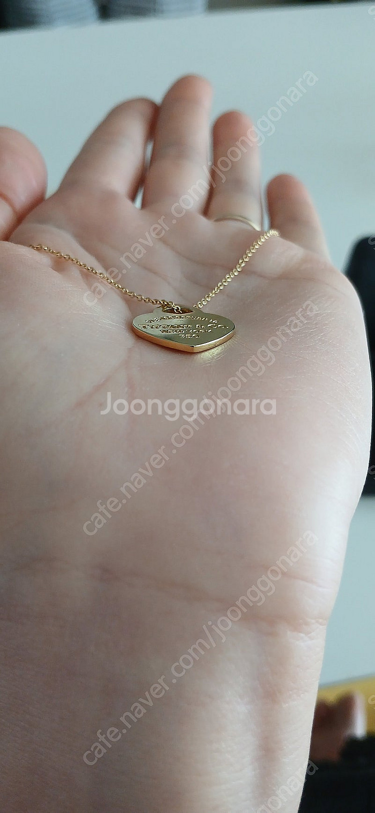 티파니 리턴투 하트태그 18k 목걸이(+티파니 블루 하...--5