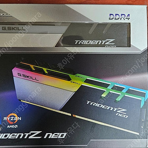메모리 G.SKILL TridentZ NEO DDR4 3200 32GB (16GB*2) 판매합니다.