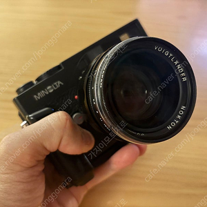 보이그랜더 라이카 m마운트 35mm 1.2 녹턴 미놀타 cle