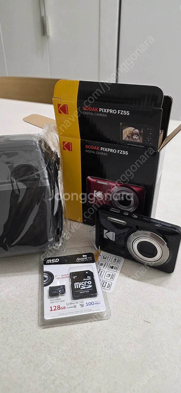 코닥 픽스프로 FZ55 블랙 + msd127 +가방--0