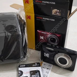 코닥 픽스프로 FZ55 블랙 + msd127 +가방