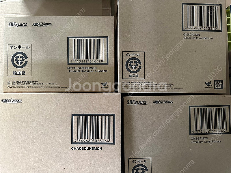 정리) SHF 디지몬 6종 미개봉 알파몬, 오메가몬, ...--4