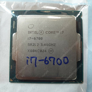 i7-6700 cpu 택포 58000