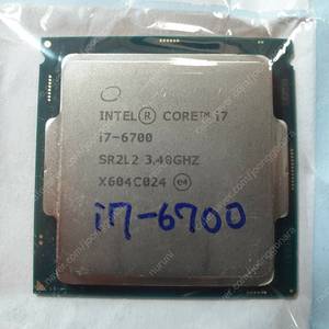 i7-6700 cpu 택포 58000