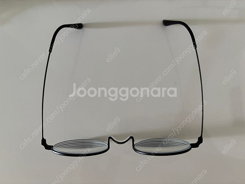 다비치 검정색 안경테 백산안경 국내산 베타티타늄--5
