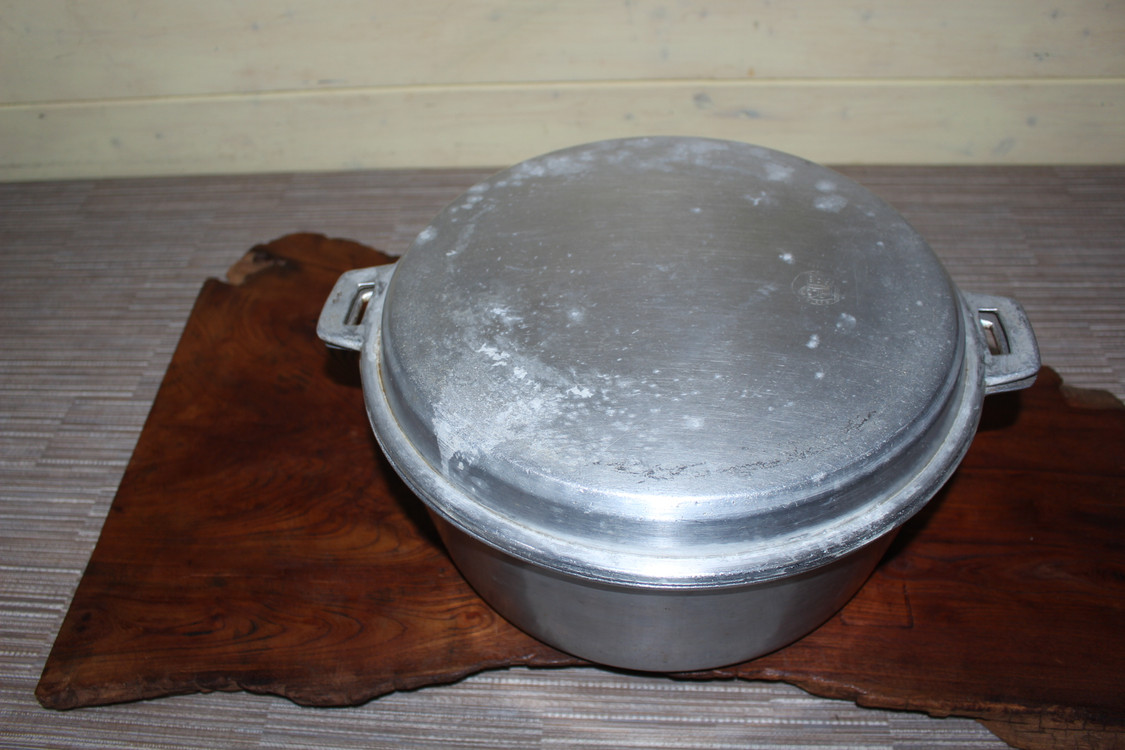 (영국) 퀸 알루미늄 주물 냄비 (중대형) 캠핑 밥솥--2